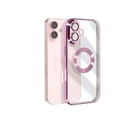 Coque Série Glam pour iPhone 16 Plus Antichoc Rose