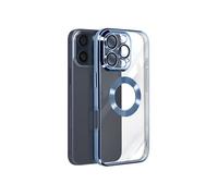 Coque Série Glam pour iPhone 16 Pro Antichoc Bleu