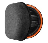 Coque Shield Geekria Compatible avec Sony MDR-V6, MDR-V900HD, MDR-7506 et Plus, étui de Voyage de Protection Rigide de Remplacement avec Rangement des câbles (Gris foncé)