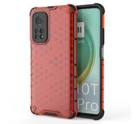 Coque Shockproof Honeycomb Pc + Tpu Pour Xiaomi Mi 10t/10t Pro/Redmi K30s, Rouge