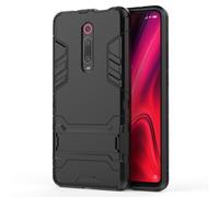 Coque Shockproof Pc + Tpu Pour Xiaomi Mi 9t Pro / Redmi K20 Pro Avec Support, Noir