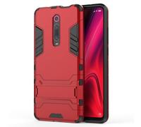 Coque Shockproof Pc + Tpu Pour Xiaomi Mi 9t Pro / Redmi K20 Pro Avec Support, Rouge