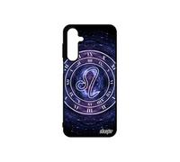 Coque Signe astrologique lion A16 4G 5G silicone avenir univers SM-A166B/DS Bleu du zodiaque montre etoiles galaxie pour Samsung galaxy