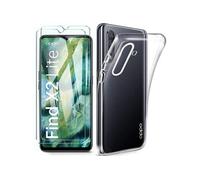 Coque Silicone + 2 Vitres Protection Ecran Pour OPPO FIND X2 LITE