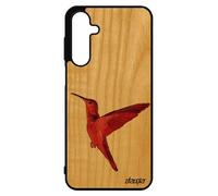 Coque Silicone A16 4g 5g Bois Colibri Animal Oiseau Design Mobile Ecologie Dessin Animaux Portable Gel Made In France Pour Samsung Galaxy
