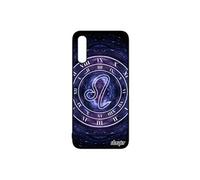 Coque silicone A50 Signe astrologique lion mobile TPU du zodiaque avenir ciel telephone etoiles case Bleu dessin etui Samsung galaxy