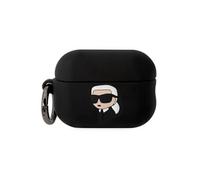 Karl Lagerfeld Silicone NFT Karl Head 3D Coque AirPods Pro 2, Noir