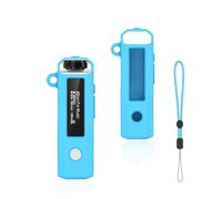 Coque Silicone Antidérapant pour Fiio SnowSky Echo Nano+ Dragonne,Bleu Ciel | Étui souple antichoc, anti-rayures, léger, fixation rapide, parfait pour le sport et la musique nomade
