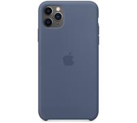 Coque silicone Apple iPhone 11 Pro Max - Bleu Alaskan