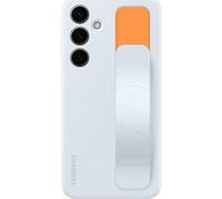 Coque silicone avec lanière pour Galaxy S24+ Bleu Polaire