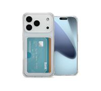 imoshion Coque silicone avec porte-cartes pour Apple iPhone 17 Pro - Transparent