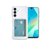 imoshion Coque silicone avec porte-cartes pour Samsung Galaxy A16 - Transparent