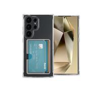 imoshion imoshion Coque silicone avec porte-cartes pour Samsung Galaxy S24 Ultra Transparent Transparent