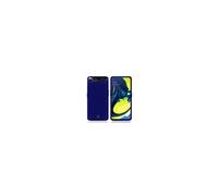 Coque Silicone bleue pour Samsung Galaxy A80