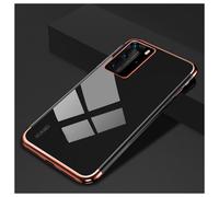 Coque Silicone Bord pour HUAWEI P50 Bumper Fine Transparente