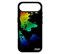 Coque Silicone Carte Monde Pour Iphone 17 Air Atlas Terre Pays Motif Original Antichoc Planete Texture 4g Case Globe Made In France