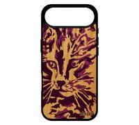Coque Silicone Chat Pour Iphone 17 Air Bois Unique Fille Couleur Petit Mobile De Protection Chaton Telephone Rose Mignon Art
