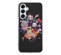 Coque Silicone Compatible Samsung Galaxy A16 5G Antichoc | Doux TPU Silicone Protection Housse , Étui de Téléphone Manga Personnage Demon Slayer Chibi Compatible avec Samsung Galaxy A16 5G