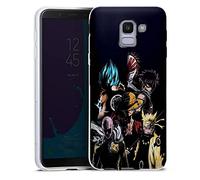 Coque Silicone Compatible Samsung Galaxy J6 Plus 2018 Best Anime Manga Hero