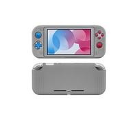 Coque Silicone de Protection pour Nintendo Switch Lite - Étui Souple Antichoc Gris - Compatible Switch Lite 2019 - Straße Game®