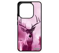 Coque Silicone De Protection Pour Pour Xiaomi Redmi Note 14 4g Europe Cerf Design Faon Brame Ciel Personnalis¿ Pas Cher Animal Alu Nuage