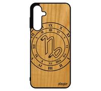 Coque Silicone De Protection Pour Samsung A16 4g 5g Bois Signe Astrologique Capricorne Noir Horoscope Du Zodiaque Case 4g Galaxie Pour Galaxy