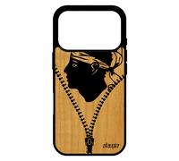 Coque Silicone De Protection Telephone Pour Iphone 17 Pro Bois Drapeau Corse Unique Foot Basket Football Corsica Rigide Souple Noir