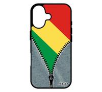 Coque Silicone Drapeau Congo Brazzaville Congolais Pour Iphone 17 Jeans Jo Tpu Basket Foot Telephone Antichoc Portable Football Can