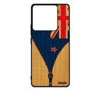 Coque Silicone Drapeau Nouvelle Zelande Neo Zelandais Pour Redmi Note 13 Pro 5g En Bois Foot Case Rugby Jeux Olympiques Motif Xiaomi