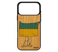 Coque Silicone Drapeau Ukraine Ukrainien Pour Iphone 17 Pro Max Bois Fr¿Ne Jo Basket Smartphone Euro Made In France