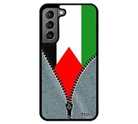 Coque Silicone Galaxy S22 Drapeau Palestine palestinien Football personnalisé jo Jeans Foot Etui Basket Case Made in France pour Samsung