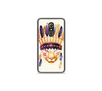 Coque silicone gel Alcatel A7 motif RF Big Chief