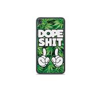 Coque silicone gel Asus Zenfone Live ZB501KL motif Dope Shit