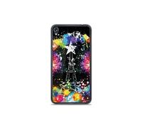 Coque silicone gel Asus Zenfone Live ZB501KL motif Tour Eiffel