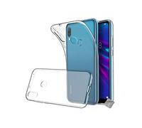 Coque silicone gel fine pour Huawei Y6s + film ecran - TPU TRANSPARENT -