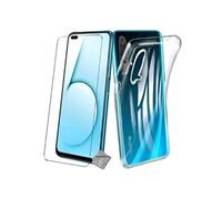 Coque silicone gel fine pour Realme X50 5G / X3 SuperZoom + film ecran - TPU TRANSPARENT -