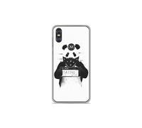 Coque silicone gel Motorola One motif BS Bad Panda