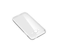 Coque Silicone Gel plus Film Verre Trempé Samsung Galaxy J3 Transparent