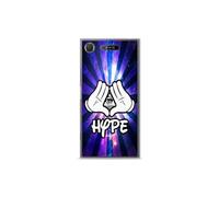 Coque silicone gel Sony Xperia XZ1 motif Hype Illuminati