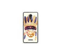 Coque silicone gel Wiko Tommy 2 motif RF Big Chief