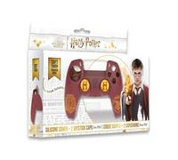 Coque Silicone + Grip - Harry Potter - Gryffondor - Rouge-Accessoire-PS5