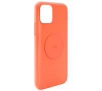 Coque Silicone Icon aimantée Orange Fluo pour iPhone 11 Puro