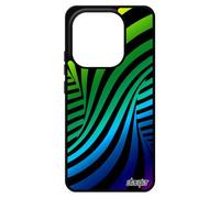 Coque Silicone Illusion D'optique Pour Xiaomi Redmi Note 14 4g Europe Case Mobile Pas Cher Gay Pride Effet Arc En Ciel Mirage Vert 3d De
