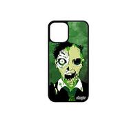 Coque silicone iPhone 12 mini zombie Vert gore homme horreur nuage 64 Go halloween telephone effrayant personnalisé portable