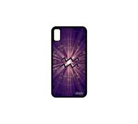 Coque silicone iPhone XR Signe verseau Violet housse de protection 256 Go
