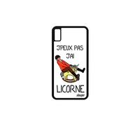 Coque silicone iPhone XS Max j'peux pas j'ai licorne 256 Go mobile etui en iPhone XS Max
