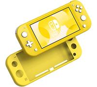 Coque Silicone Jaune Compatible avec Nintendo Switch Lite - Etui Housse Protection Anti Rayure Anti Choc Anti Dérapant Phonillico®
