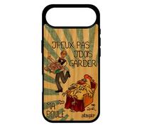 Coque Silicone J'peux Pas J'dois Garder Ma Poule Pour Iphone 17 Air Bois Je Papa Coq Cartoon De Protection Drole Texte Jpeux