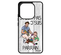 Coque Silicone J'peux Pas J'suis Parrain Redmi Note 14 4g Europe 4g Texte Humour Naissance Garcon Drole Jpeux Etui Je Motif Pour Xiaomi