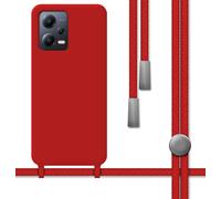 Coque Silicone Liquide Avec Cordon Compatible Xiaomi Redmi Note 12 5G Couleur R